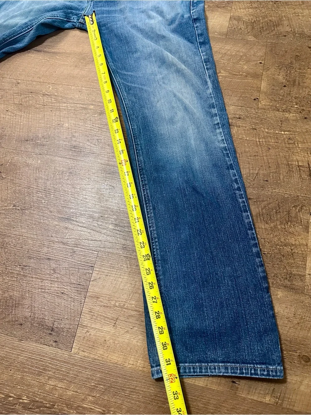 Ariat Legacy M7 Slim Fit Straight Leg Jeans Medium Wash Men’s Size 34x34 Cowboy